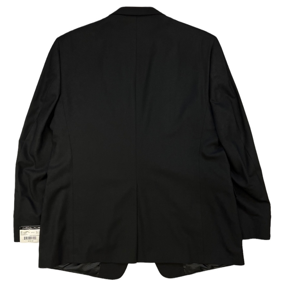 NWT Jack Nicklaus Worsted Wool Blend Blazer Sports Jacket Black 48L - Picture 2 of 13